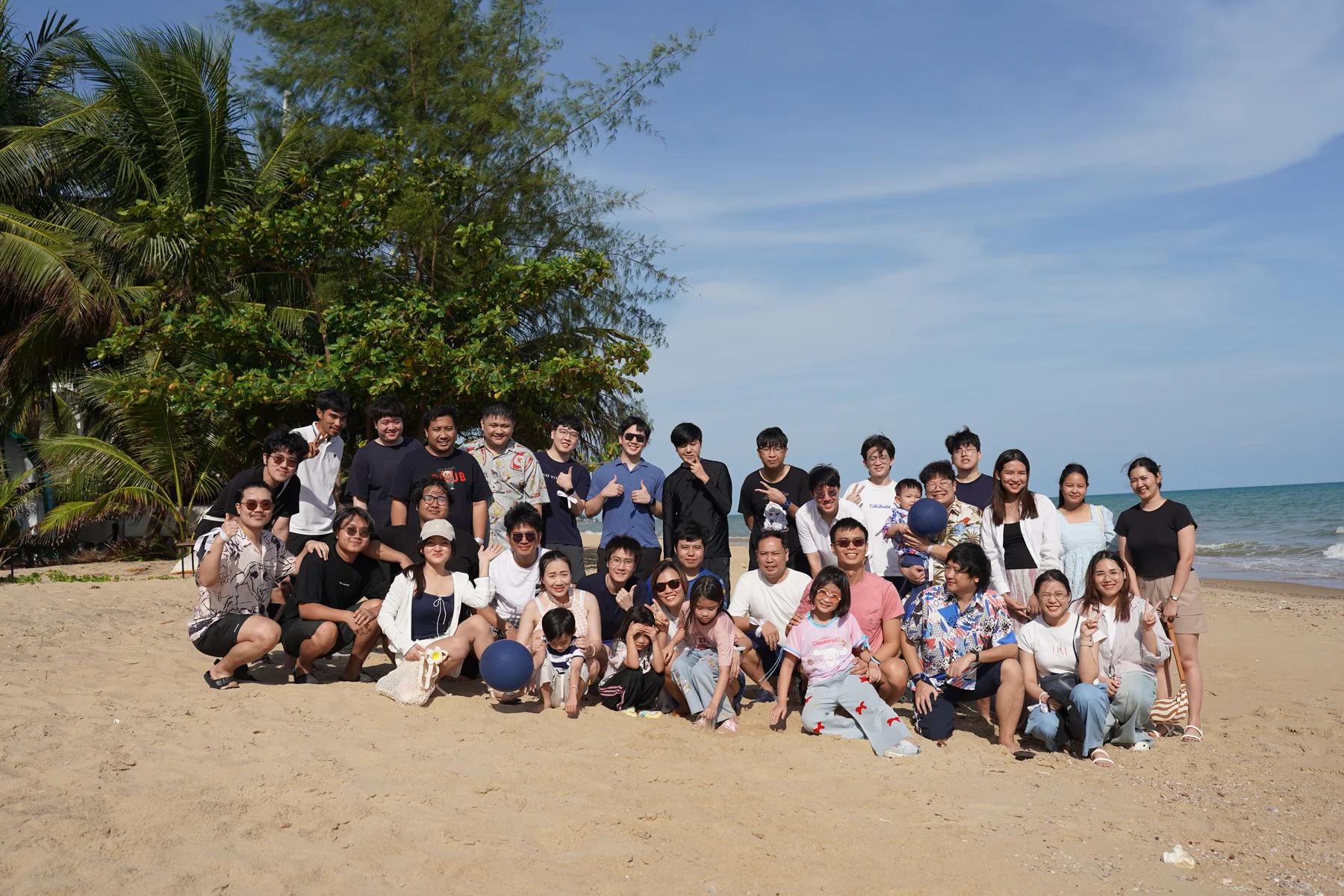 LarnGear Technology team beach retreat